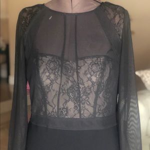 NWT Ralph Lauren Black Evening Gown Size 14